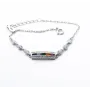 Браслет с камнями Maxi Silver 9391 SE 16-18.5 см Разноцветный