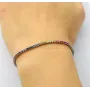 Браслет з камінням Maxi Silver 9363 SE 16-21 см Різнокольоровий