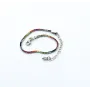 Браслет з камінням Maxi Silver 9363 SE 16-21 см Різнокольоровий