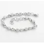 Регульований браслет метелик Maxi Silver 8811 SE 16-18 см Сріблястий