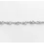 Регульований браслет метелик Maxi Silver 8811 SE 16-18 см Сріблястий