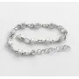 Регульований браслет метелик Maxi Silver 8811 SE 18-20.5 см Сріблястий