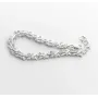 Регульований браслет гілочка Maxi Silver 8810 SE 16-18 см Сріблястий