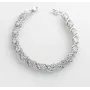 Ексклюзивний регульований браслет Maxi Silver 8809 SE 18-20 см Сріблястий