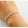 Регульований браслет трилистник Maxi Silver 8807 SE 16-18 см Сріблястий