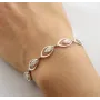 Регульований браслет маркіз Maxi Silver 8601 SE 18-20.5 см Сріблястий