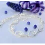 Регулируемый браслет маркиз Maxi Silver 8601 SE 16-18 см Серебристый