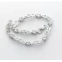 Регульований браслет вузол Maxi Silver 8600 SE 18-20 см Сріблястий