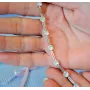 Регулируемый браслет с камнями Maxi Silver 8599 SE 18-20 см Серебристый