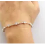 Регулируемый браслет с камнями Maxi Silver 8599 SE 16-18 см Серебристый