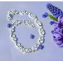 Регульований браслет з фіанітами Maxi Silver 8598 SE 18-20 см Сріблястий