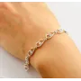Регулируемый браслет с фианитами Maxi Silver 8598 SE 16-18 см Серебристый