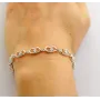 Регулируемый браслет с фианитами Maxi Silver 8598 SE 16-18 см Серебристый