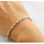 Регульований браслет Maxi Silver 8115 SE 16-18 см Сріблястий