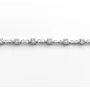 Регульований браслет Maxi Silver 8115 SE 18-20 см Сріблястий