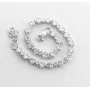 Браслет регулируемый с фианитами Maxi Silver 8114 SE 16.5-18.5 см Серебристый