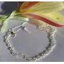Браслет регулируемый с фианитами Maxi Silver 8114 SE 16.5-18.5 см Серебристый