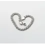 Браслет на руку с камнями Maxi Silver 8028 SE 19.5 см Серебристый