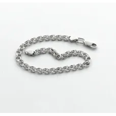 Браслет бісмарк Maxi Silver 8018 SE 17 см Сріблястий