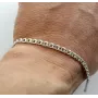 Браслет бісмарк Maxi Silver 8018 SE 20 см Сріблястий