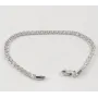 Браслет арабский бисмарк с камнями Maxi Silver 8017 SE 20 см Серебристый