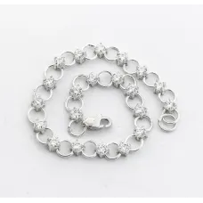 Браслет на руку Maxi Silver 7931 SE 18.5 см Сріблястий