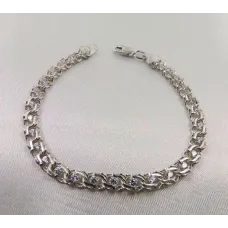 Арабський бісмарк з камінням Maxi Silver 5405 SE 16 см Сріблястий