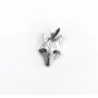 Підвіска лисиця Maxi Silver 9568 2.5 см Сріблястий