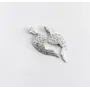 Парні кулони крила Maxi Silver 9565 3.2 см Сріблястий