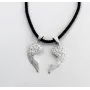 Парні кулони крила Maxi Silver 9565 3.2 см Сріблястий