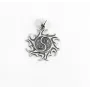 Кулон інь янь Maxi Silver 9564 3 см Сріблястий