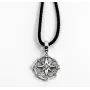 Кулон компас троянда вітрів Maxi Silver 9562 2.7 см Сріблястий