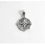 Кулон компас троянда вітрів Maxi Silver 9562 2.7 см Сріблястий