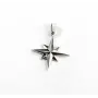 Кулон троянда вітрів Maxi Silver 9561 3.2 см Сріблястий