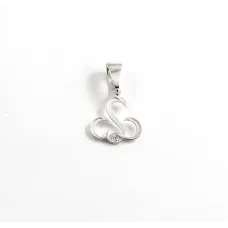 Підвіска sexwife Maxi Silver 9550 1.5 см Сріблястий