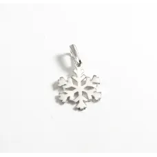 Кулон у вигляді сніжинки Maxi Silver 9505 1.9 см Сріблястий