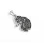 Кулон лисиця Maxi Silver 9498 2.8 см Сріблястий
