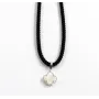 Кулон конюшина з перламутром Maxi Silver 9495 1.1 см Сріблястий
