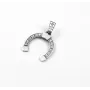 Підвіска підкова Maxi Silver 9459 2 см Сріблястий