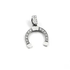 Підвіска підкова Maxi Silver 9459 2 см Сріблястий