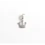 Підвіс корона Maxi Silver 4502 1.6х0.9 см Сріблястий