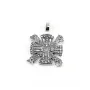 Підвіска слов'янський оберіг Крес Maxi Silver 9578 3.4 см Сріблястий