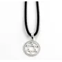 Подвеска оберег звезда Давида с фианитами Maxi Silver 9575 2.3 см Серебристый