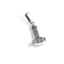 Кулон молот Тора з оберегом коловрат Maxi Silver 9549 1.8х3 см Сріблястий