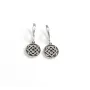 Сережки оберіг Лади Богородиці Maxi Silver 9542 1.5х3 см Сріблястий