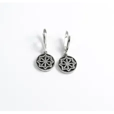Сережки молвинець Maxi Silver 9541 1.5х3 см Сріблястий Сережки молвинець Maxi Silver 9541 1.5х3 см Сріблястий