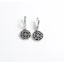 Сережки молвинець Maxi Silver 9541 1.5х3 см Сріблястий