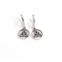 Серьги триглав Maxi Silver 9540 1.5х3 см Серебристый