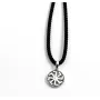 Слов'янський оберіг коловрат Maxi Silver 9529 Сріблястий
