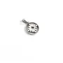 Підвіска оберіг реп'ях щастя Maxi Silver 9527 1.5 см Сріблястий